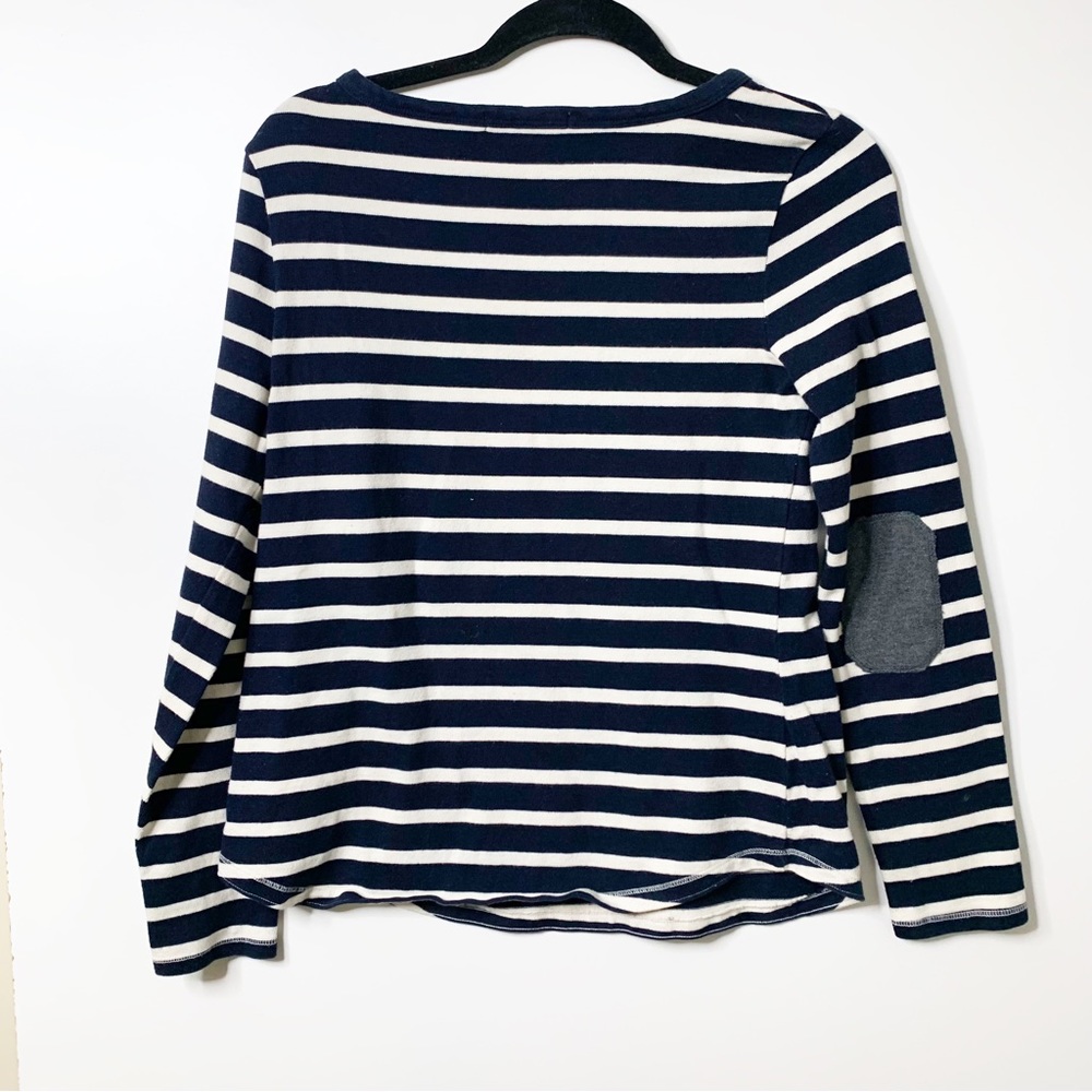 Gap Navy Blue and White Stripe Pullover Size Small - Picture 2 of 4